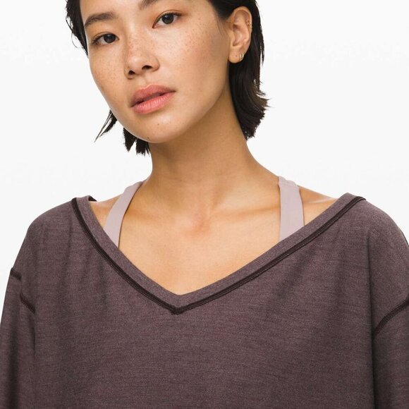 Lululemon | Show your Depth Reversible Long Sleeve Size XS/S - Picture 2 of 9